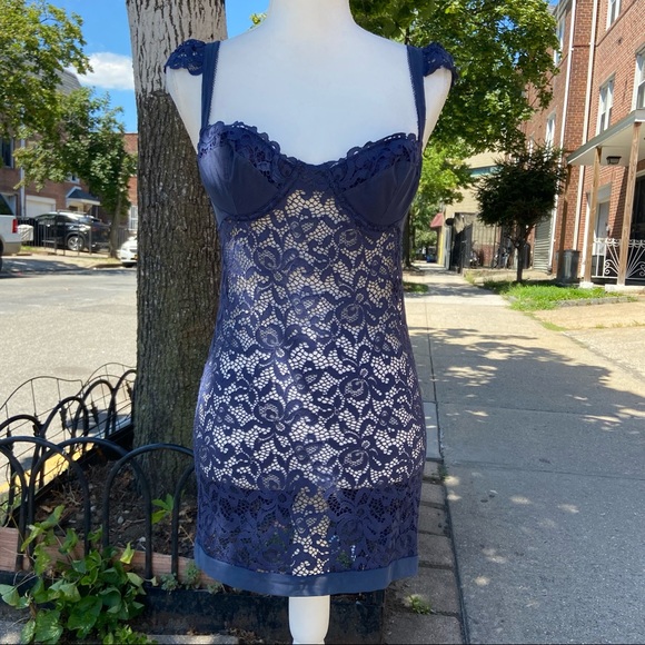 Vintage Victorias Secret lace corset dress - Picture 3 of 6